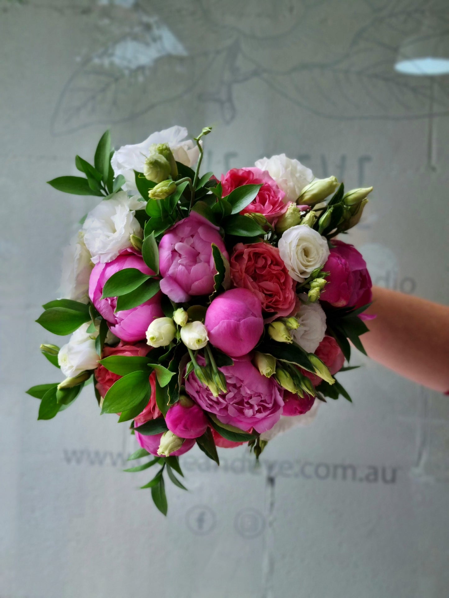 Bright wedding Bouquet