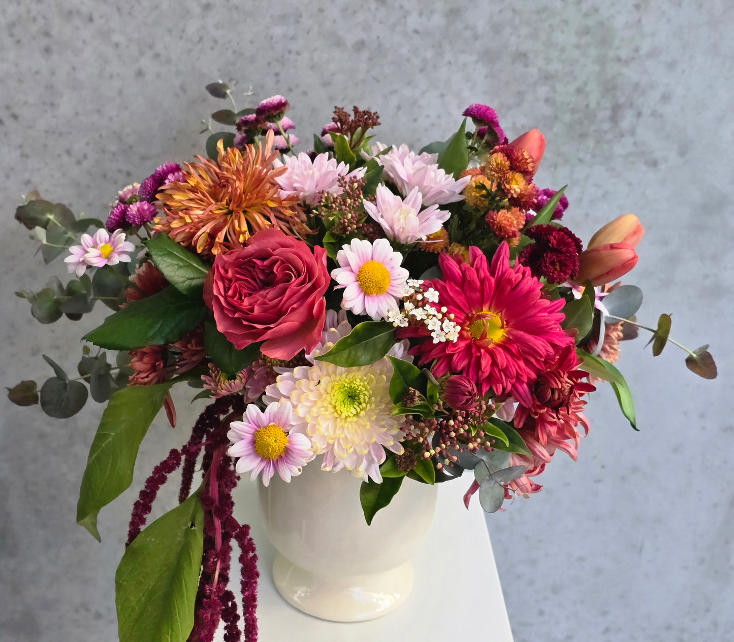 Autumnal Vase Arrangement