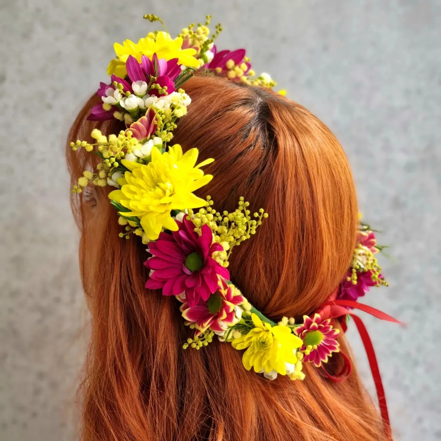 Chrysanthemum Flower Crown