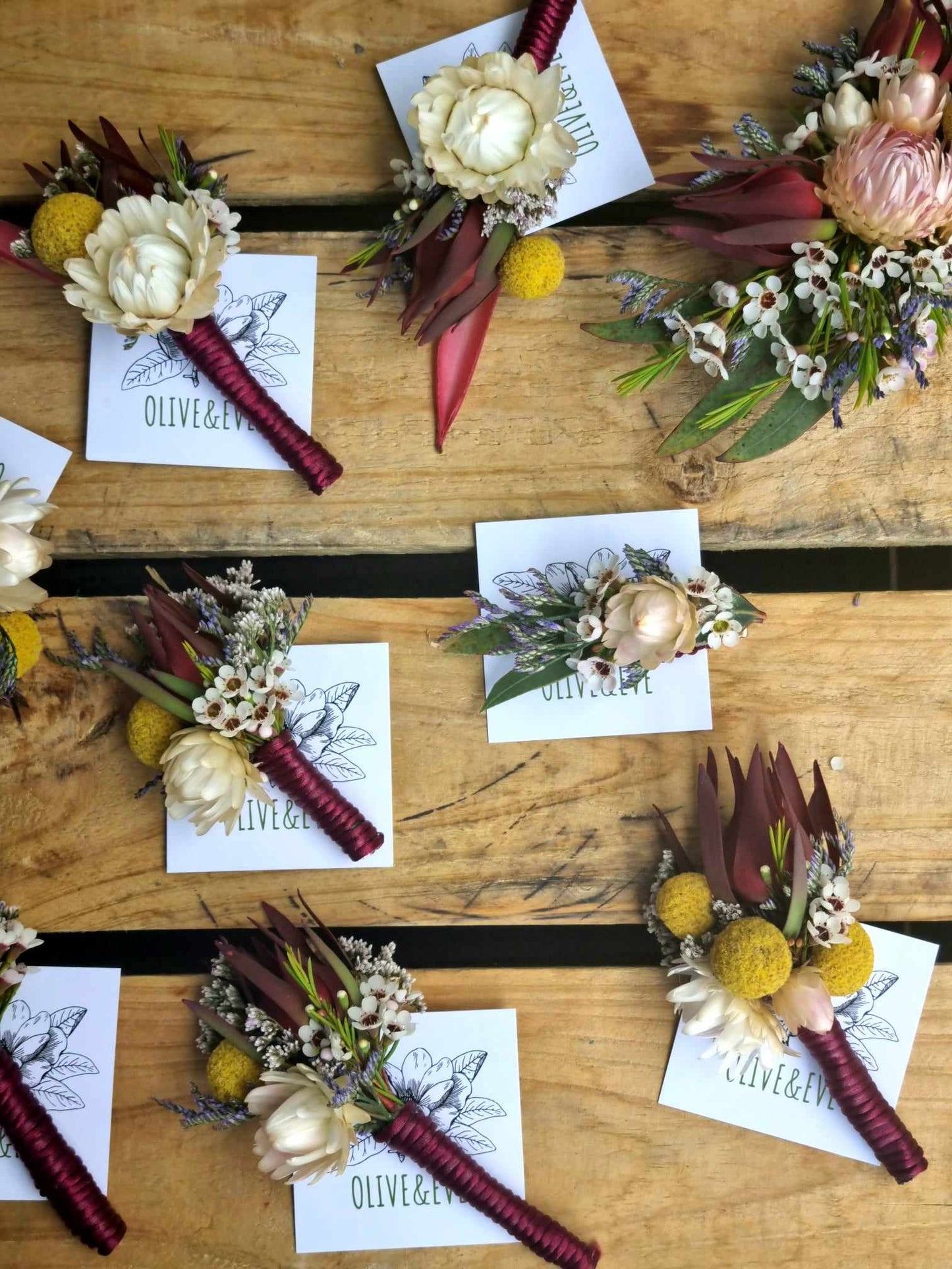 Native - Wedding Bouquet and Buttonhole