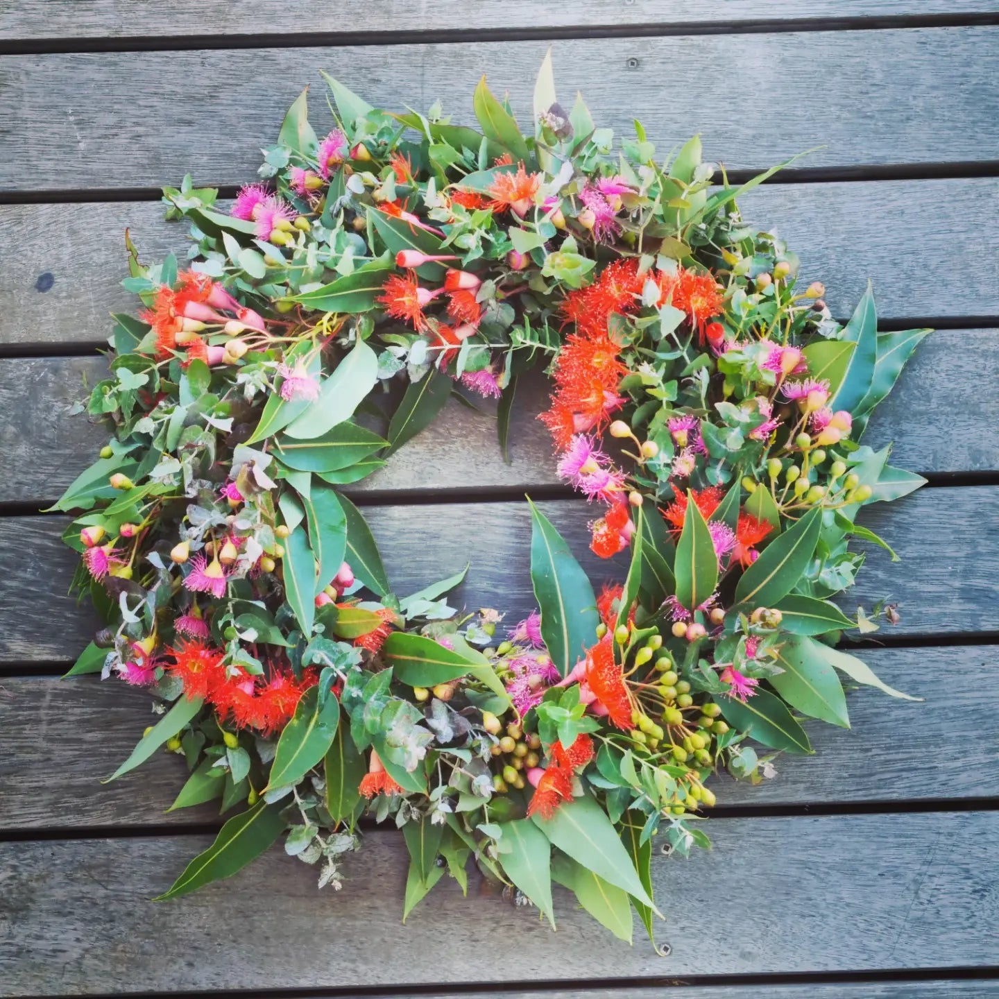 Eco - Friendly Wreath (wire base) 30cm