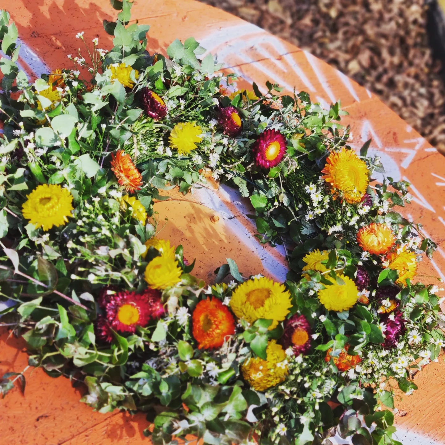 Eco - Friendly Wreath (wire base) 30cm