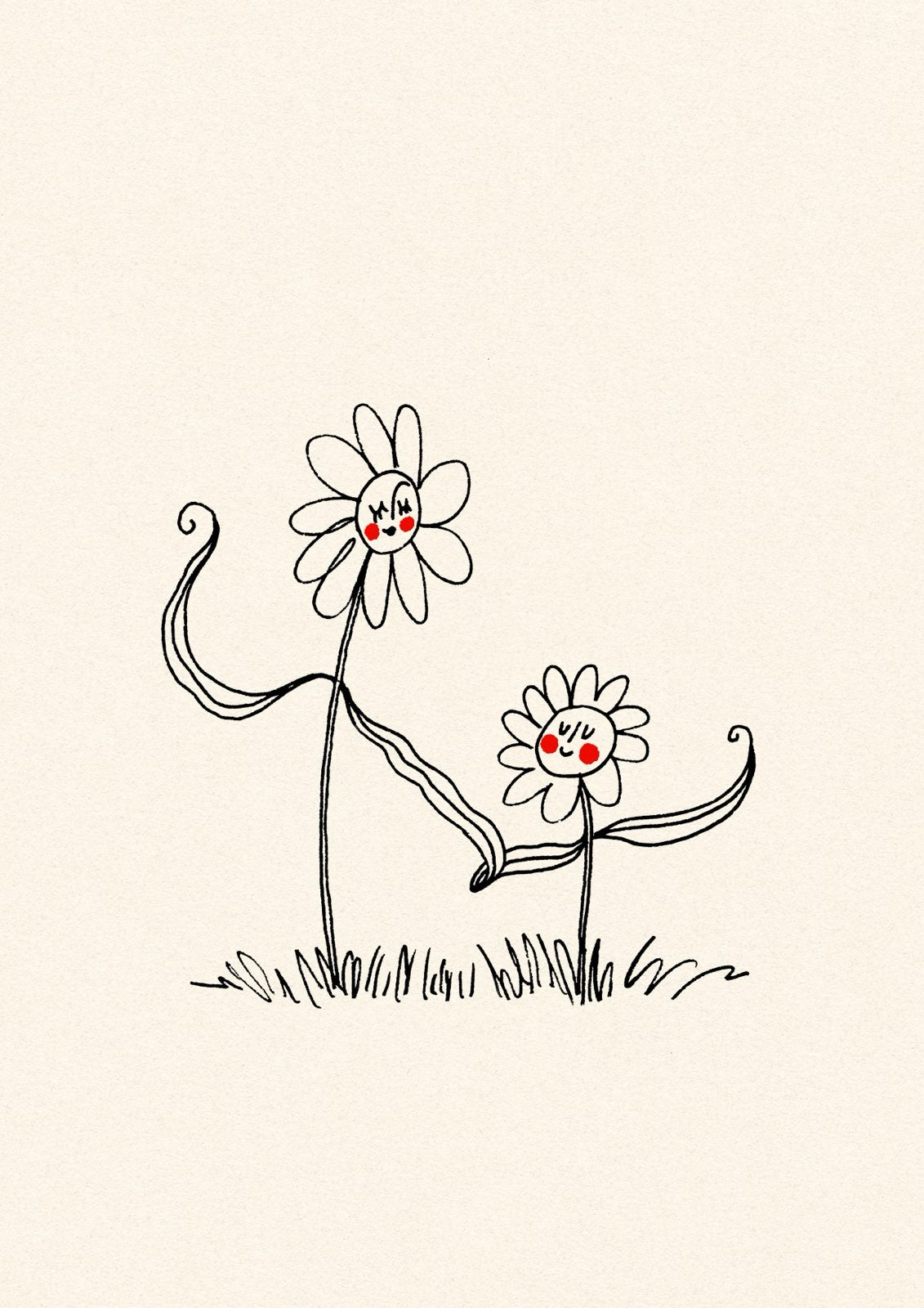 Frances Cannon 'Daisy Friends' greeting card