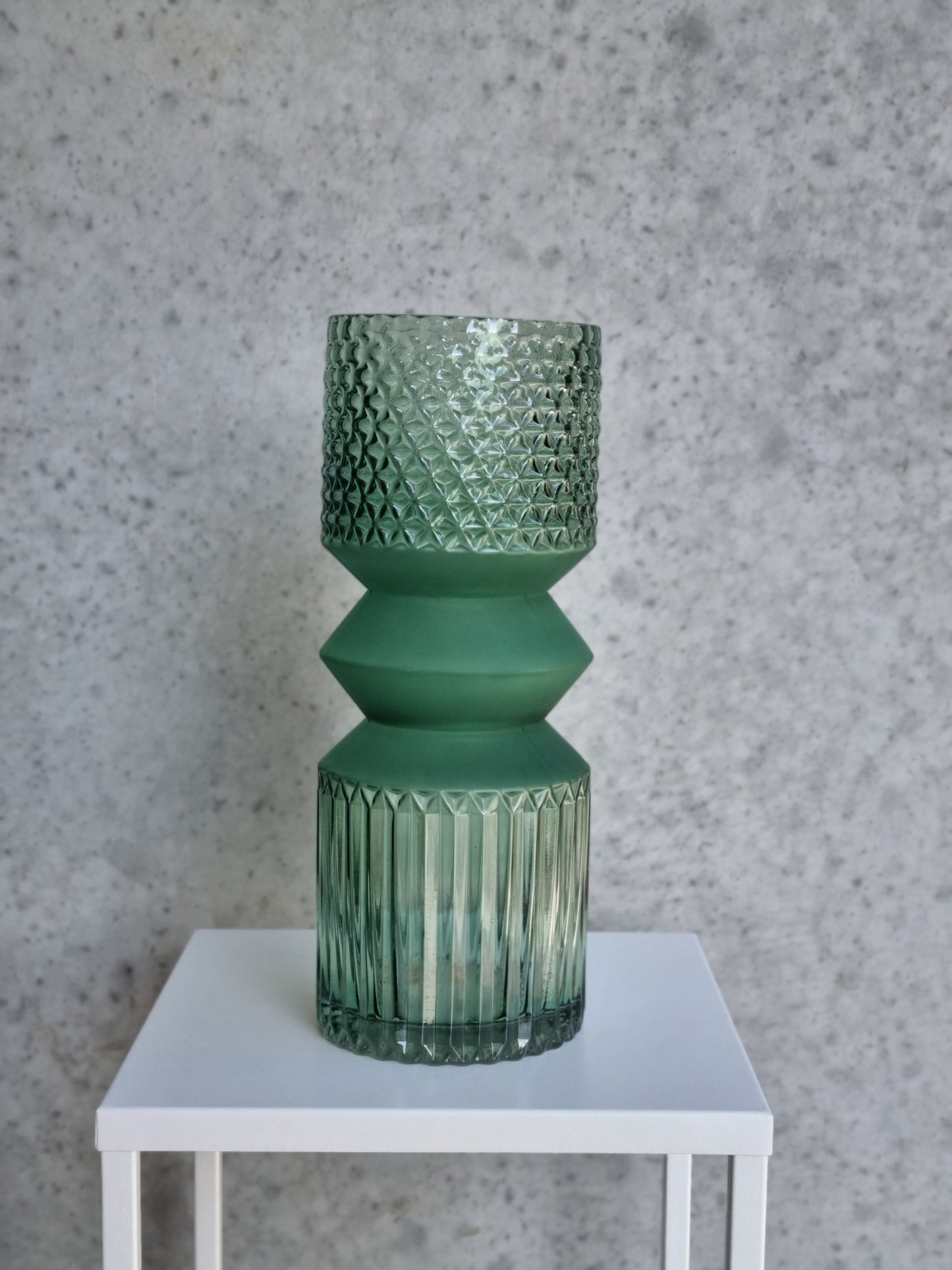 Green Art Deco Style Vase