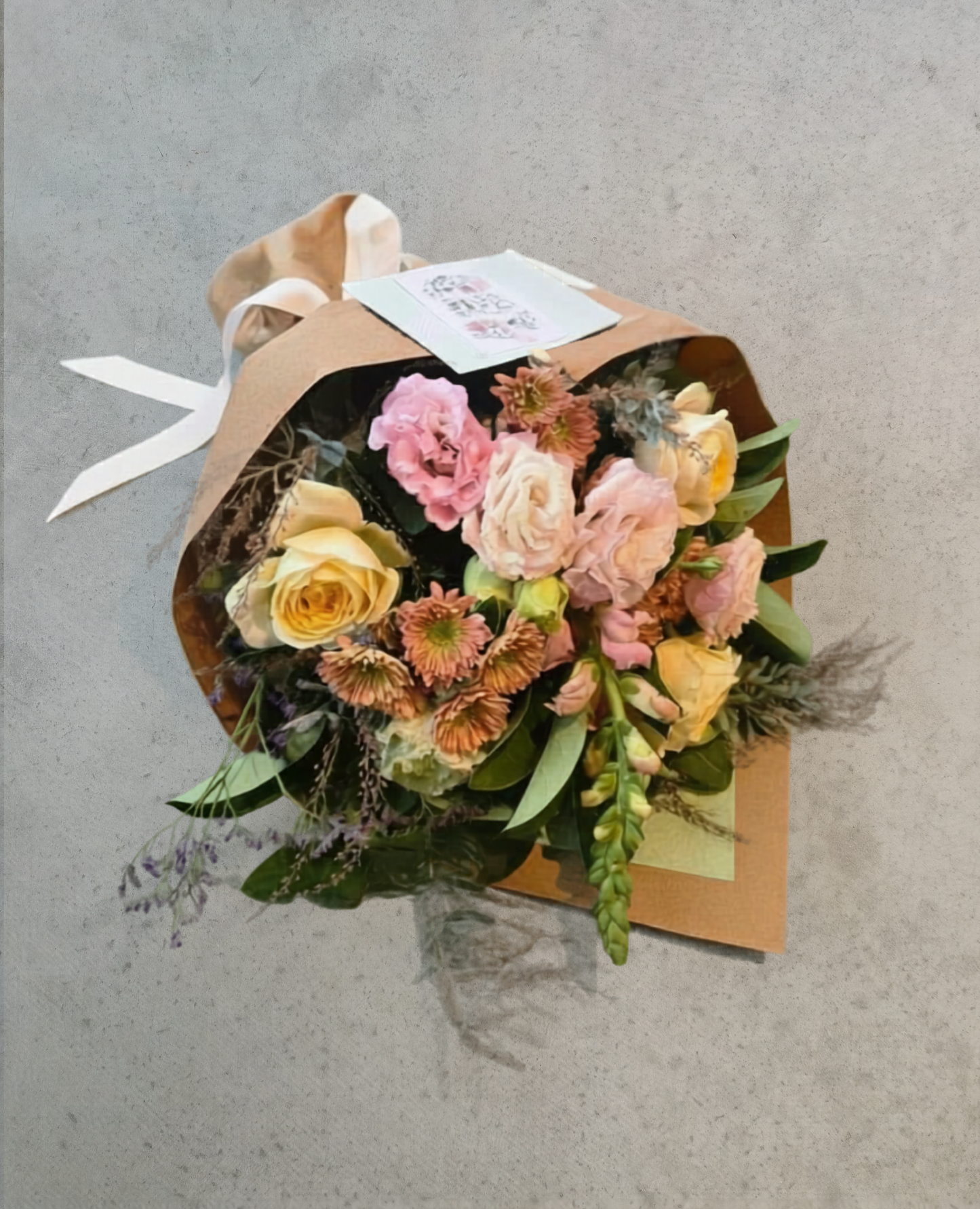 Seasonal Wrapped Bouquet